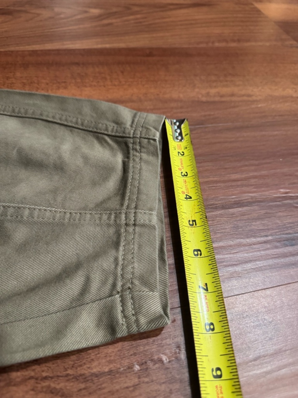 BLANKNYC Barrel Leg Pants S Tan Drawstring High Rise Utility Wide Leg NWT - Picture 9 of 9